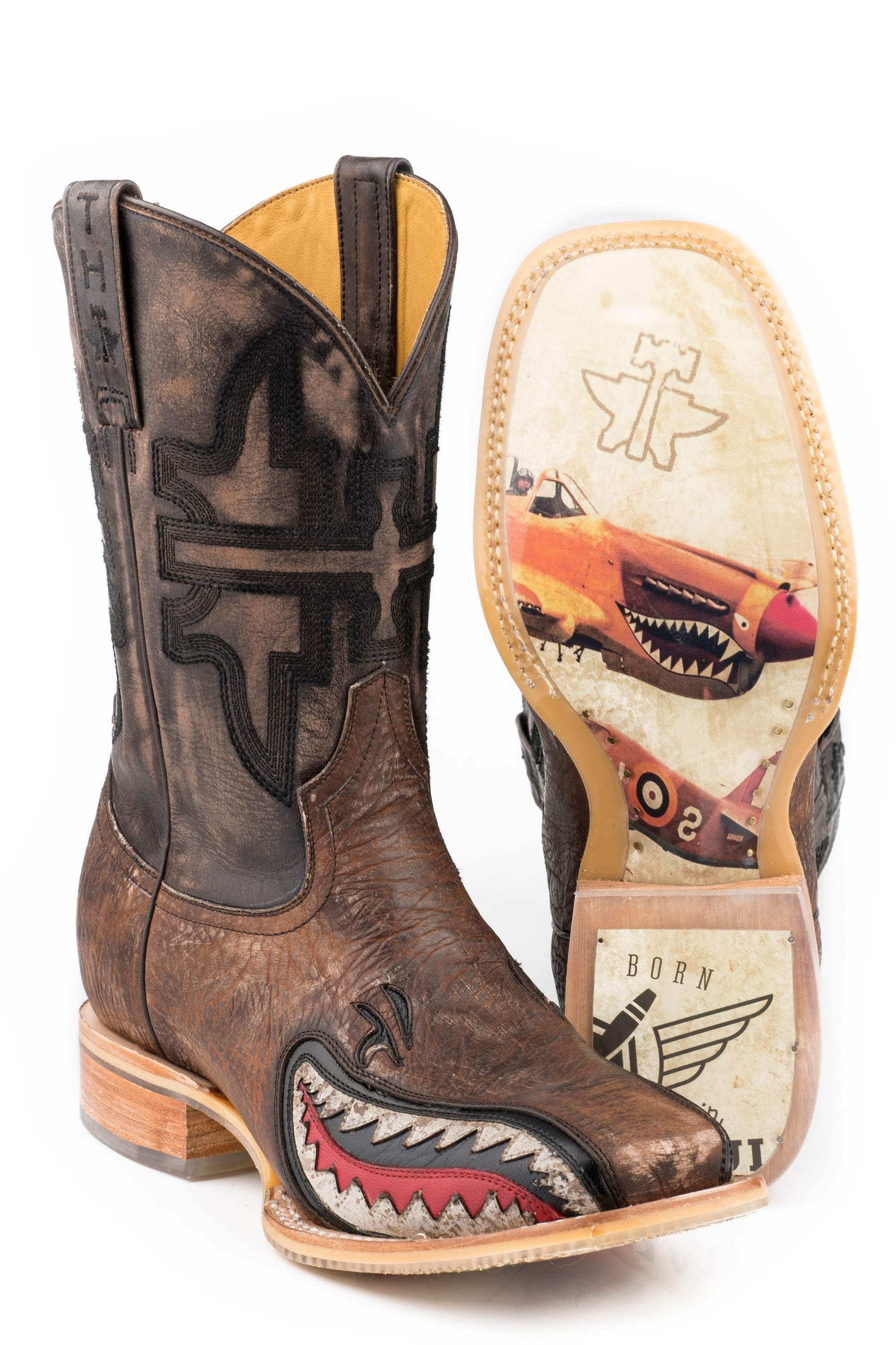 Tin Haul MENS WARHAWK WITH DOG FIGHT SOLE - Tin Haul - Flyclothing LLC