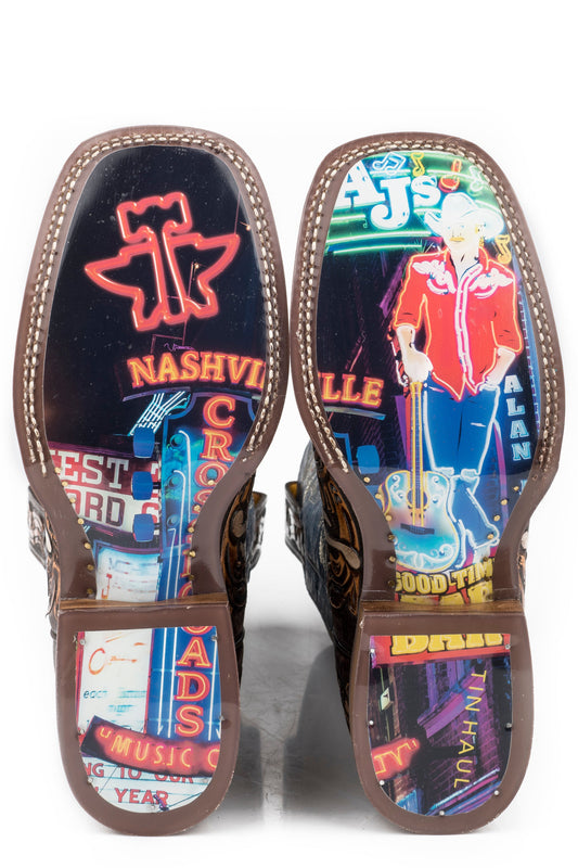 Tin Haul MENS COUNTRY SOUND WITH NEON LIGHTS SOLE