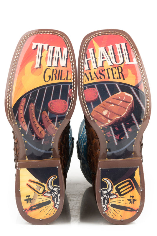 Tin Haul MENS GRILL MASTER WITH BBQ SOLE