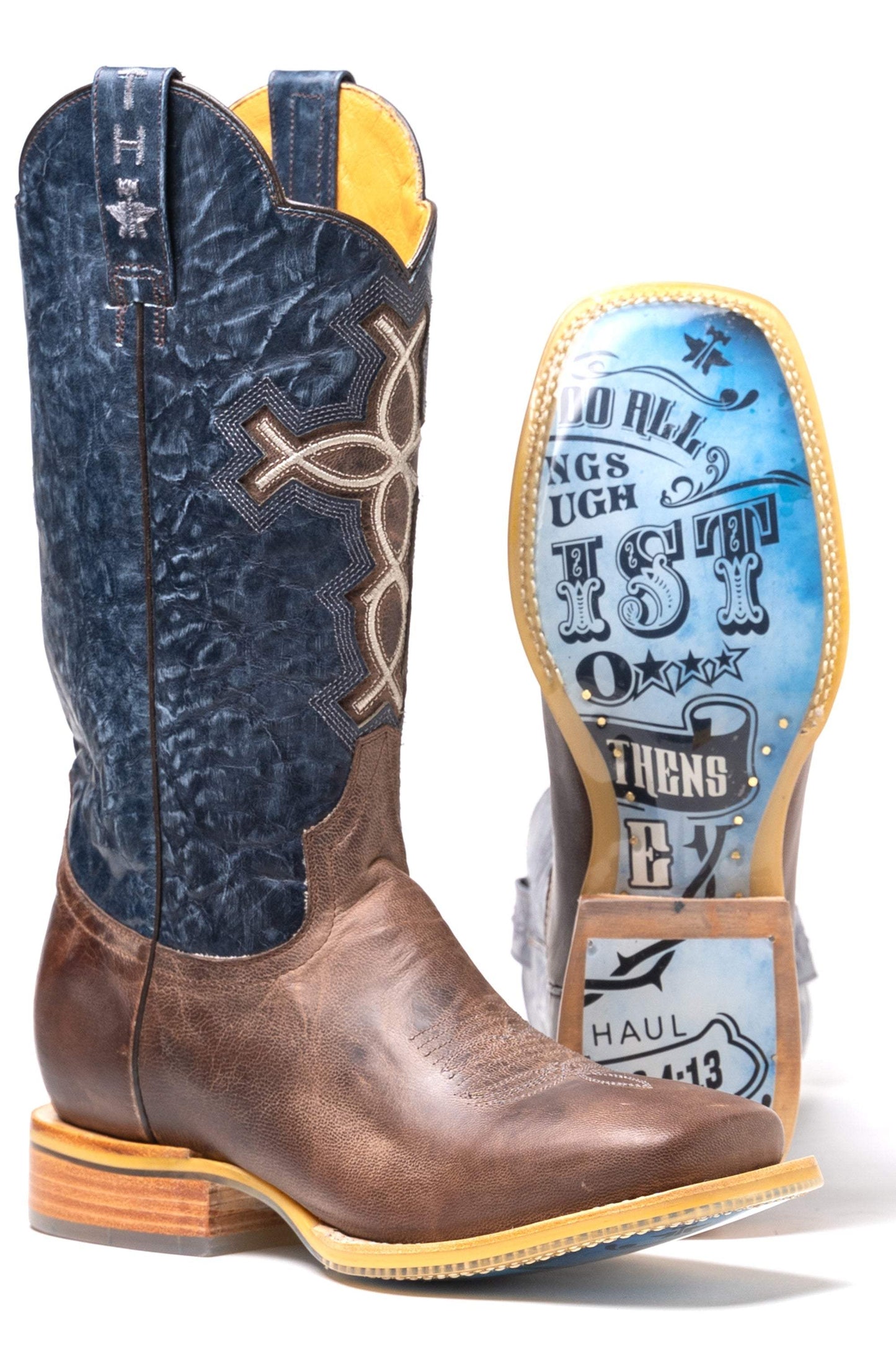 Tin Haul MENS ICHTUSACROSS WITH STRENGTH SOLE - Tin Haul - Flyclothing LLC