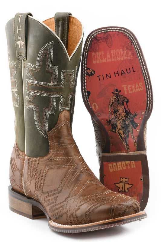 Tin Haul MENS IM IN STITCHES WITH COWBOY HERITAGE SOLE