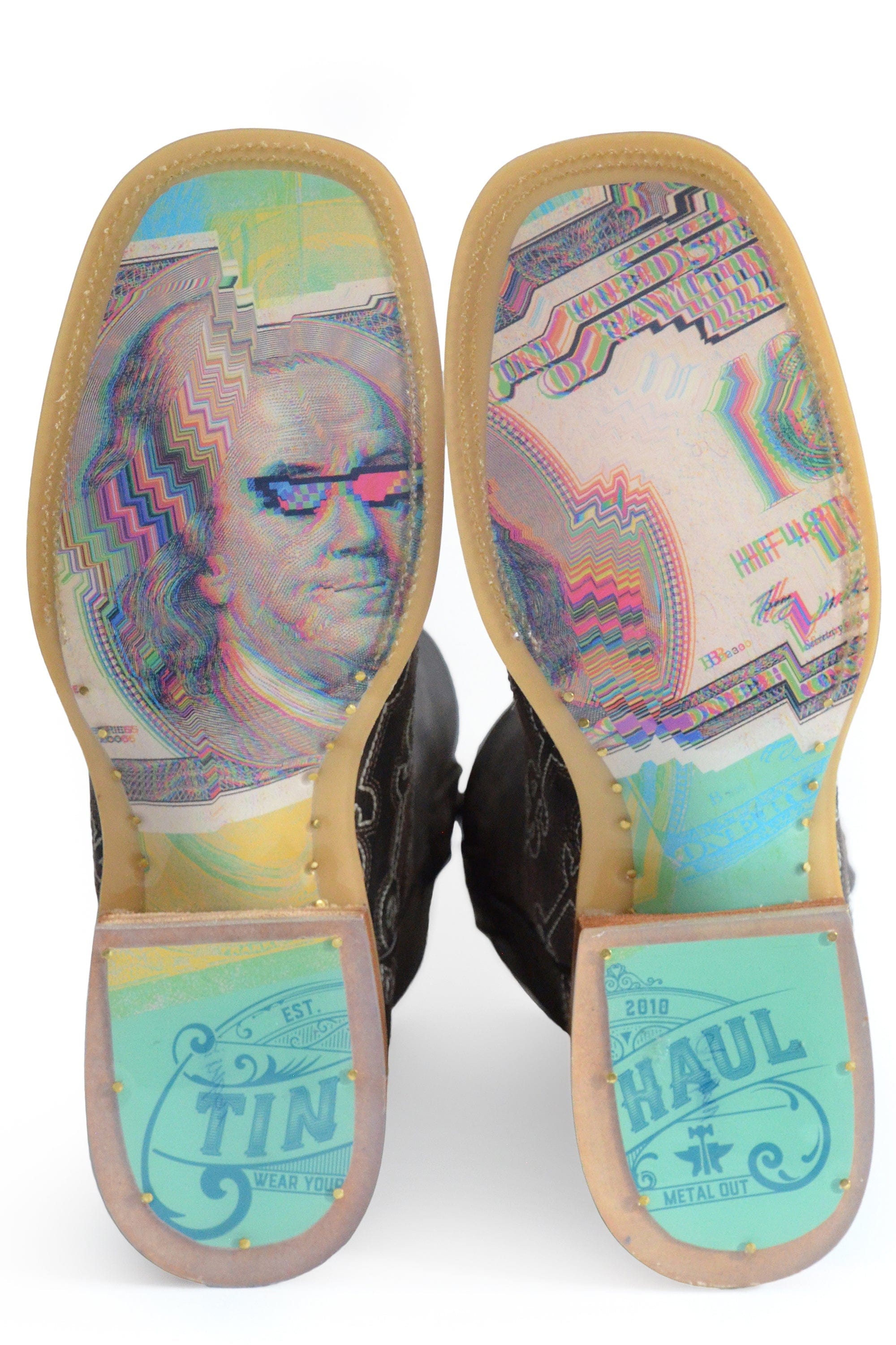 Tin Haul MENS SHOW ME THE MONEY WITH ITS ALL MONEY SOLE - Flyclothing LLC