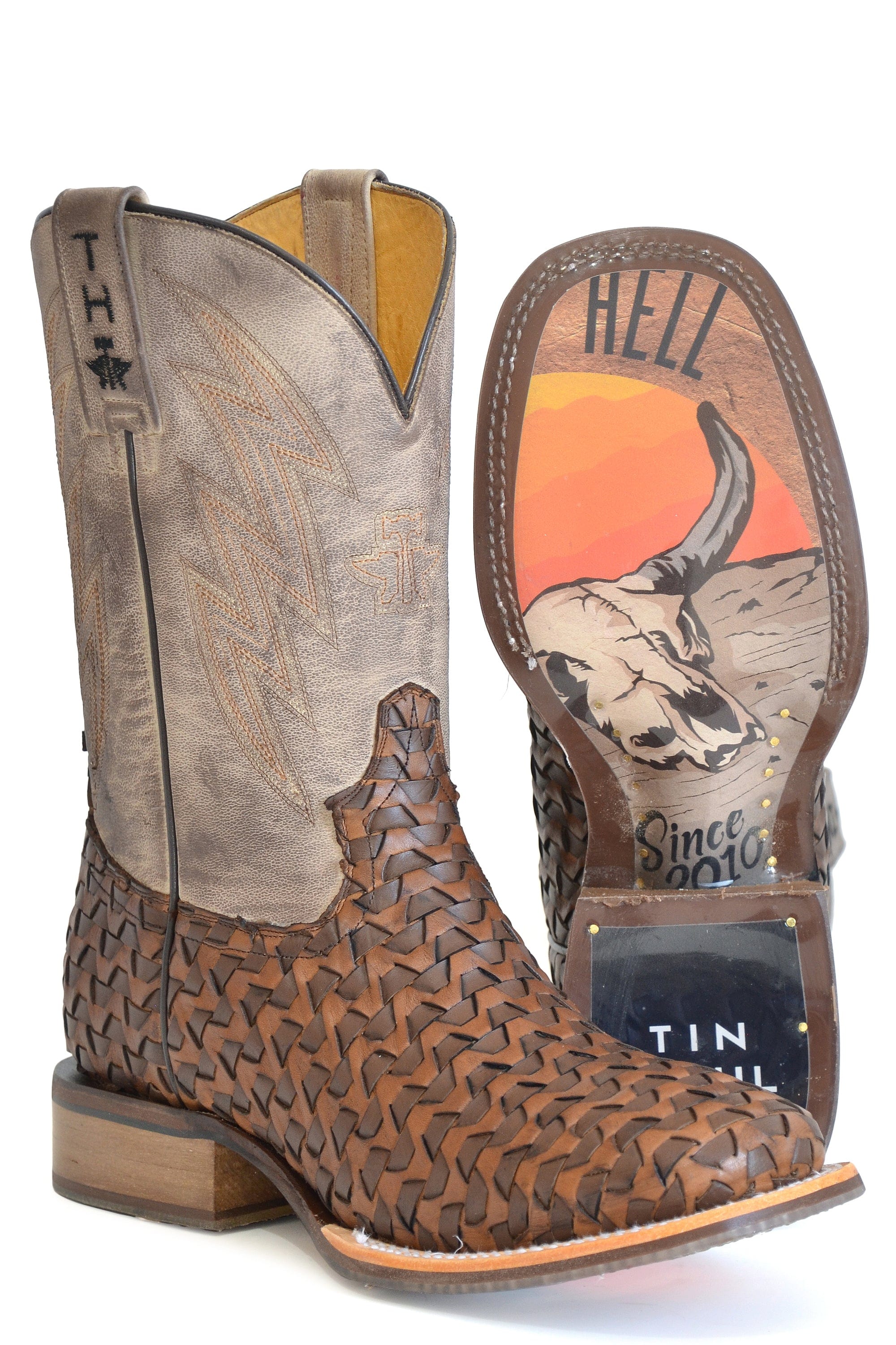 Tin Haul MENS RIPPLES WITH RAISIN HELL SOLE