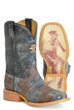 Tin Haul MENS BRICKS AND STONES WITH RIDE EM COWBOY SOLE
