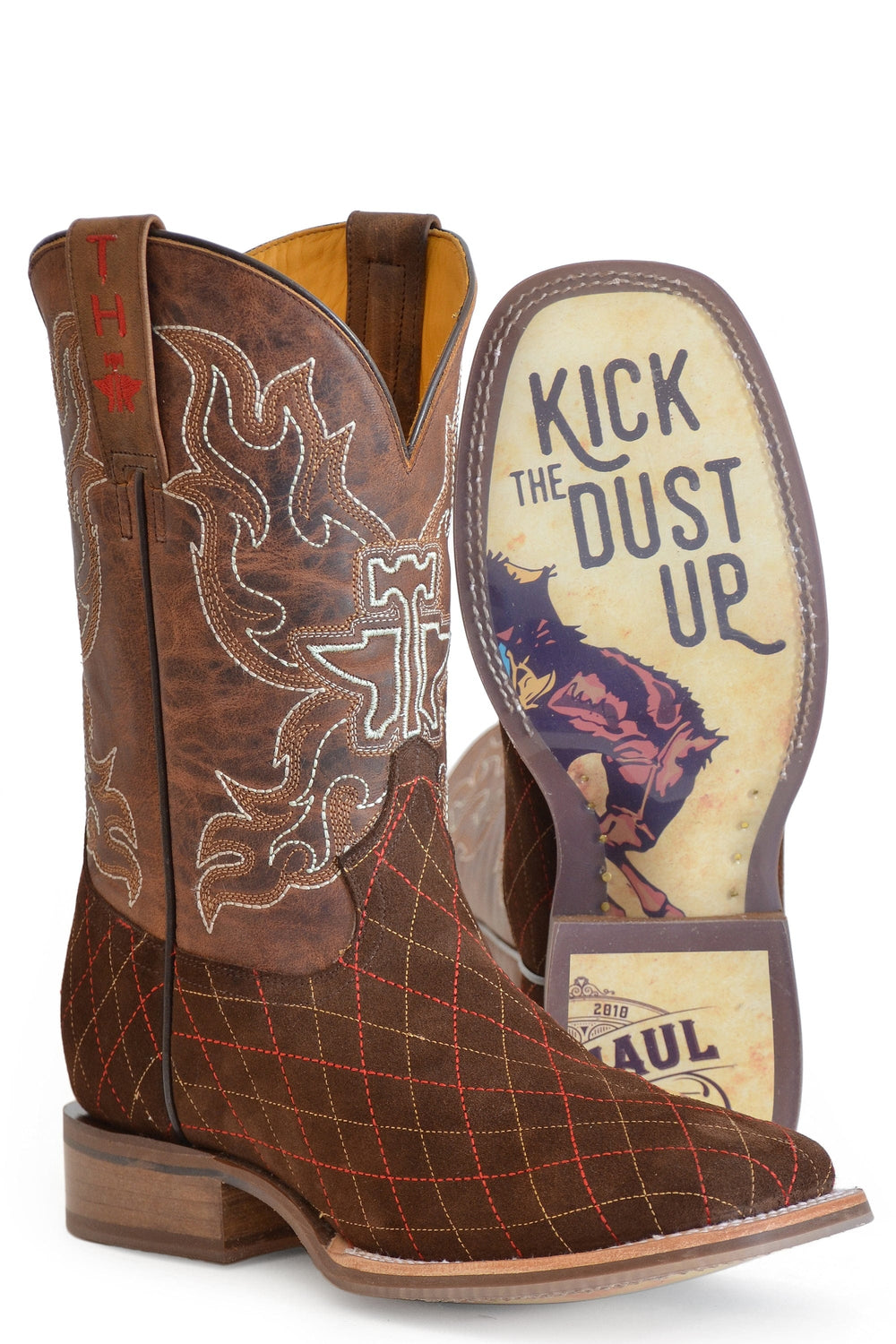 Tin Haul MENS ASPHALT CRACKS WITH KICK UP THE DUST SOLE