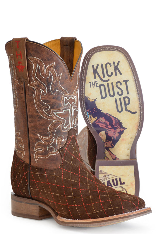 Tin Haul MENS ASPHALT CRACKS WITH KICK UP THE DUST SOLE