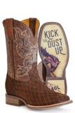 Tin Haul MENS ASPHALT CRACKS WITH KICK UP THE DUST SOLE