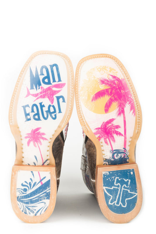 Tin Haul WOMENS MAN EATER WITH MAN EATER SOLE