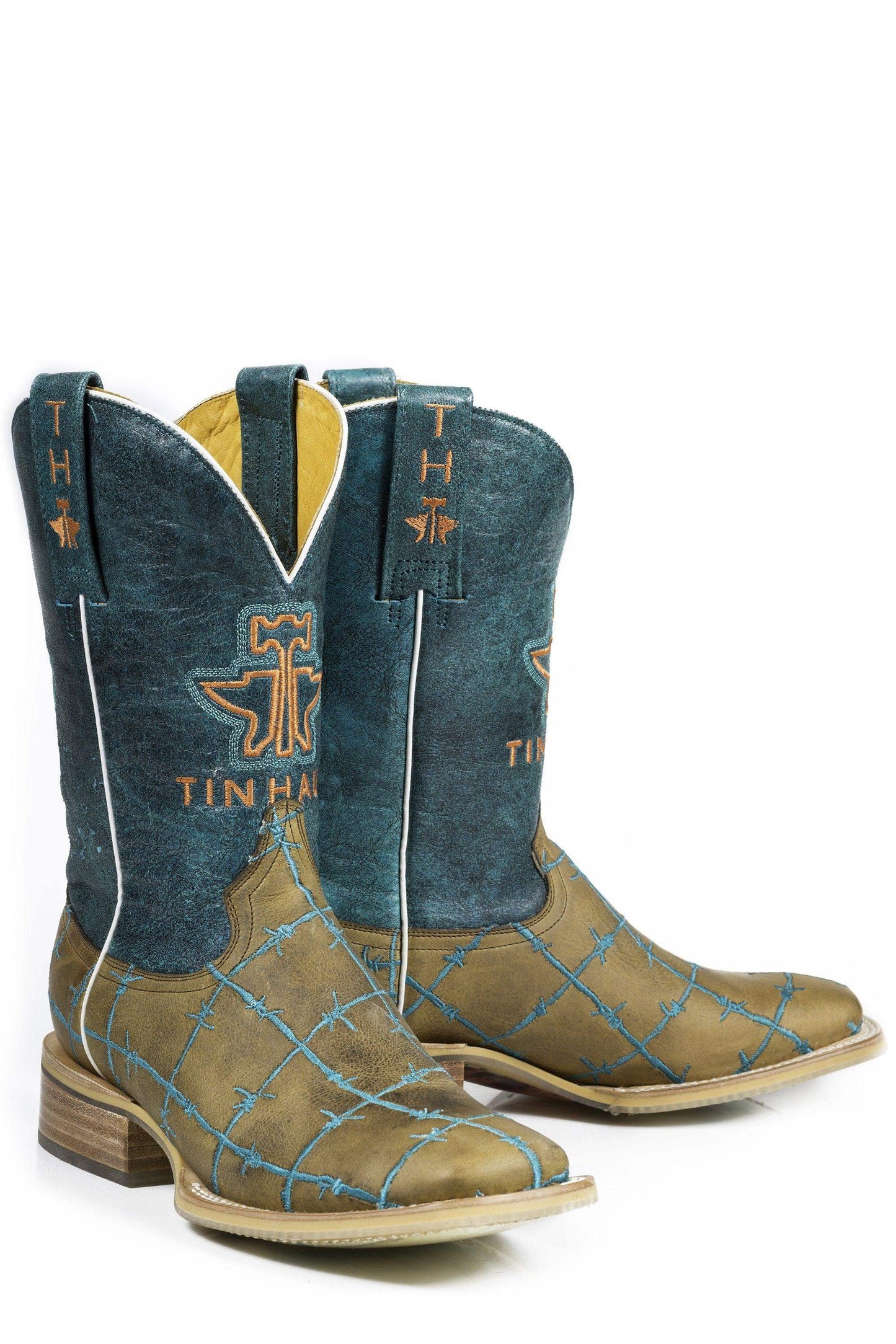 Tin Haul Womens Barbd Wire With Wild And Free Sole - Tin Haul - Flyclothing LLC