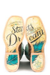 Tin Haul WOMENS DREAMCATCHER WITH START WITH A DREAM SOLE - Tin Haul - Flyclothing LLC