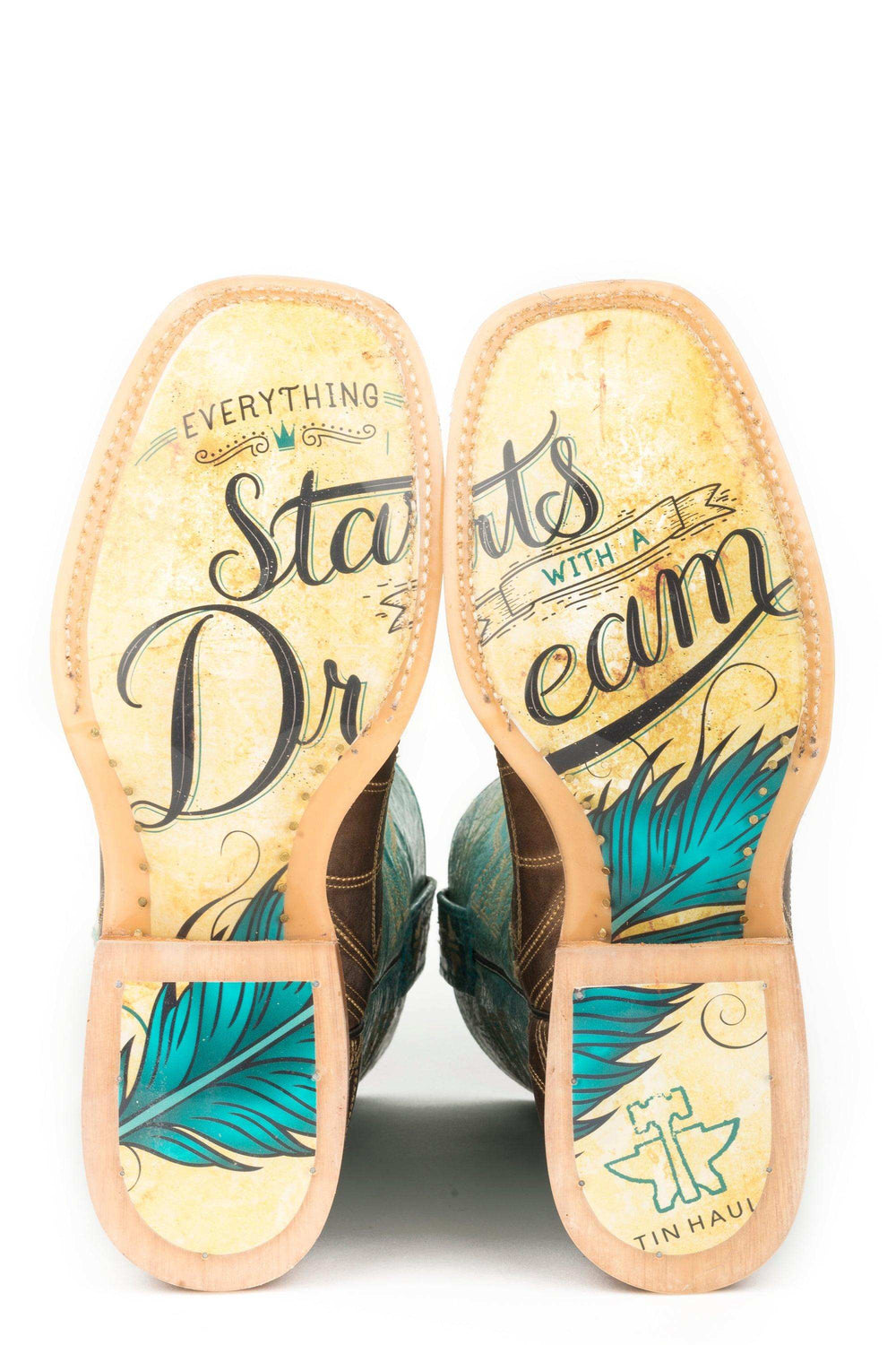 Tin Haul WOMENS DREAMCATCHER WITH START WITH A DREAM SOLE - Tin Haul - Flyclothing LLC