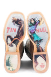 Tin Haul WOMENS BAN WITH DAN WITH UH WITH VINTAGE RIDER GIRL SOLE - Tin Haul