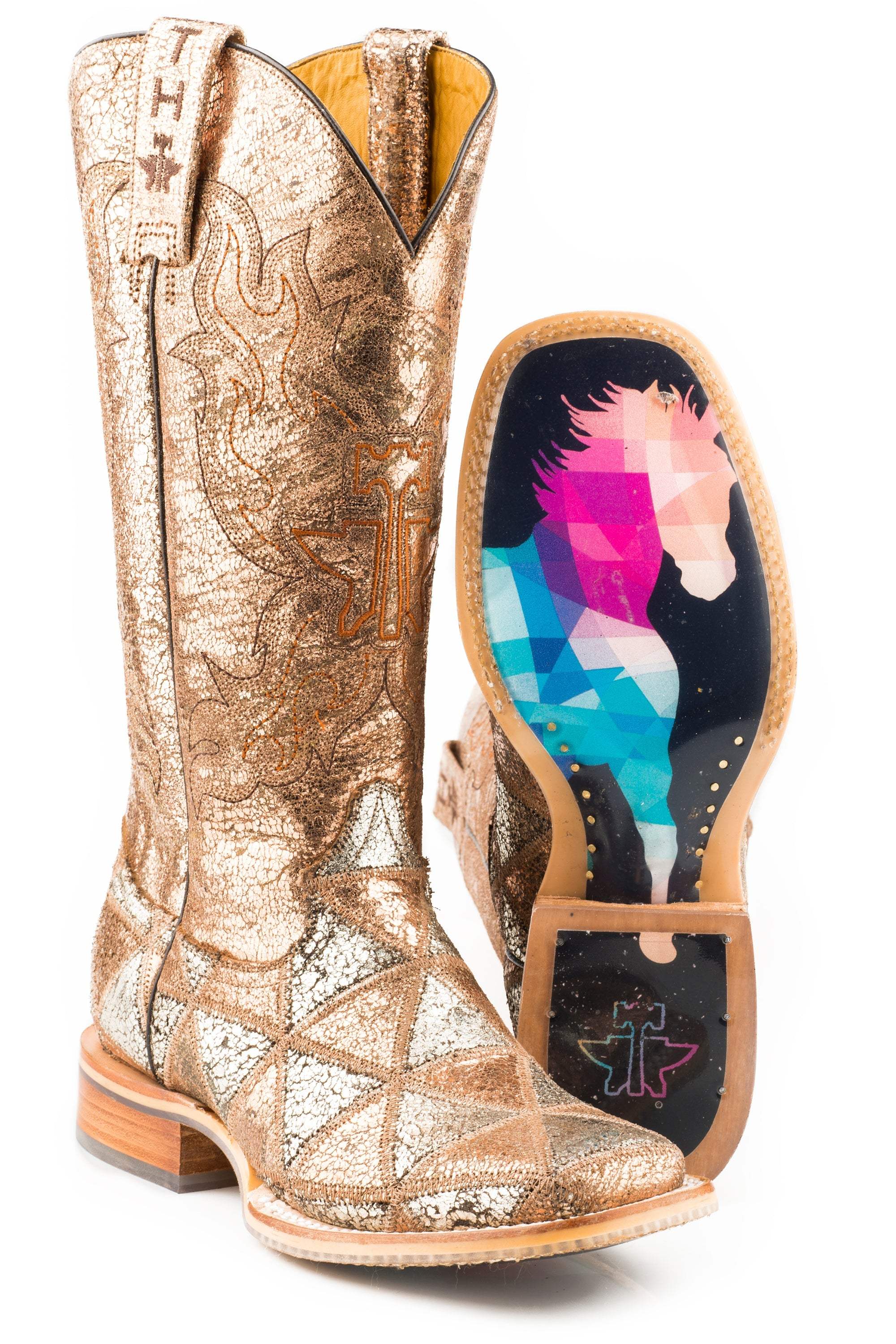 Tin Haul WOMENS MISH MASH WITH GEOMETRIC STEED SOLE - Tin Haul - Flyclothing LLC
