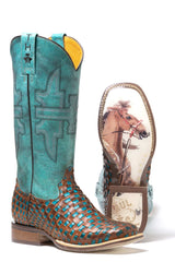 Tin Haul WOMENS GITCHU A GOOD ONE WITH BARREL RACER SOLE - Tin Haul - Flyclothing LLC