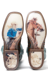 Tin Haul WOMENS GITCHU A GOOD ONE  WITH BARREL RACER SOLE