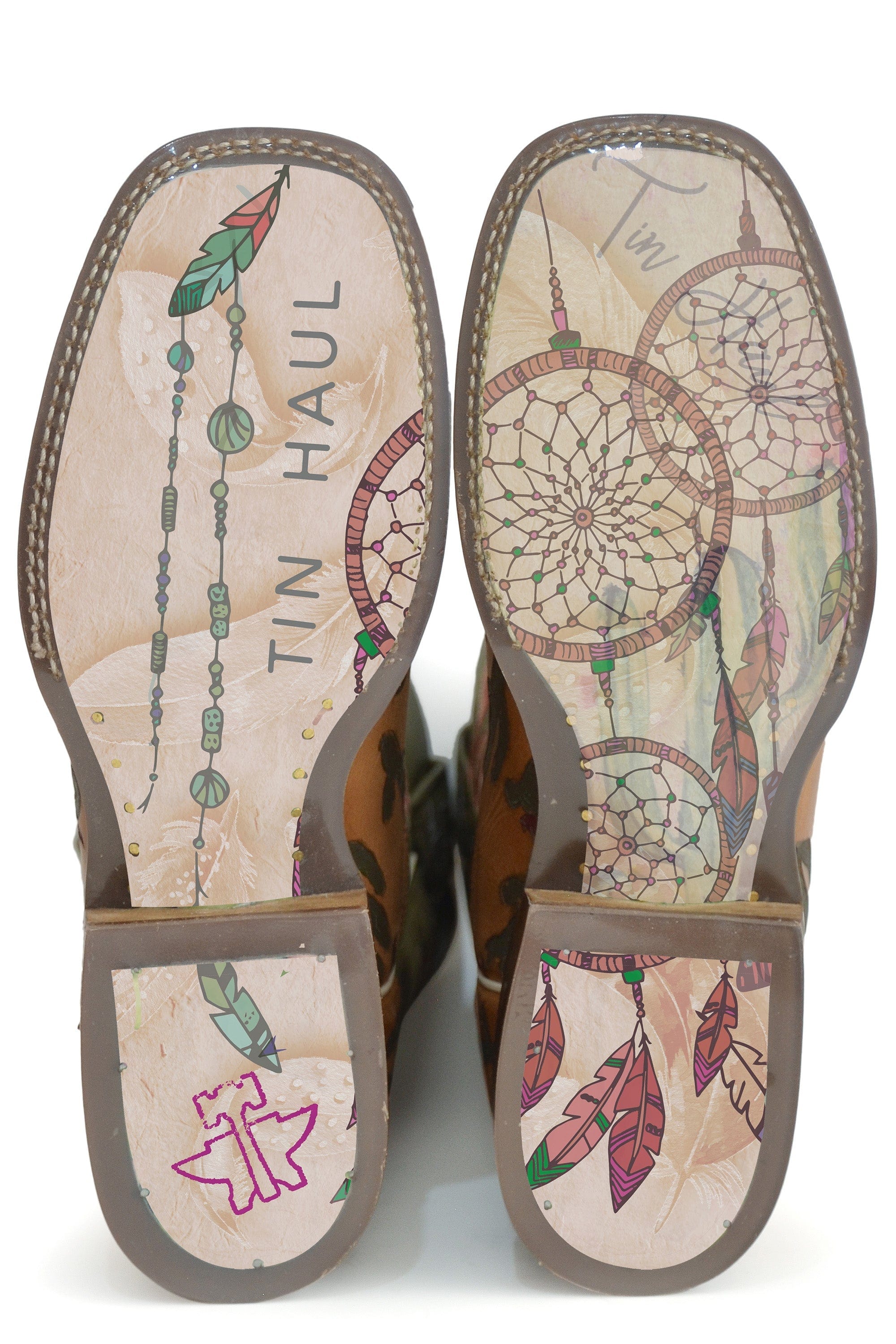 Tin Haul WOMENS SOUTHWEST DREAMER WITH DREAM CATCHER SOLE - Flyclothing LLC