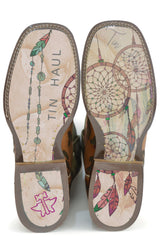 Tin Haul WOMENS SOUTHWEST DREAMER WITH DREAM CATCHER SOLE - Flyclothing LLC