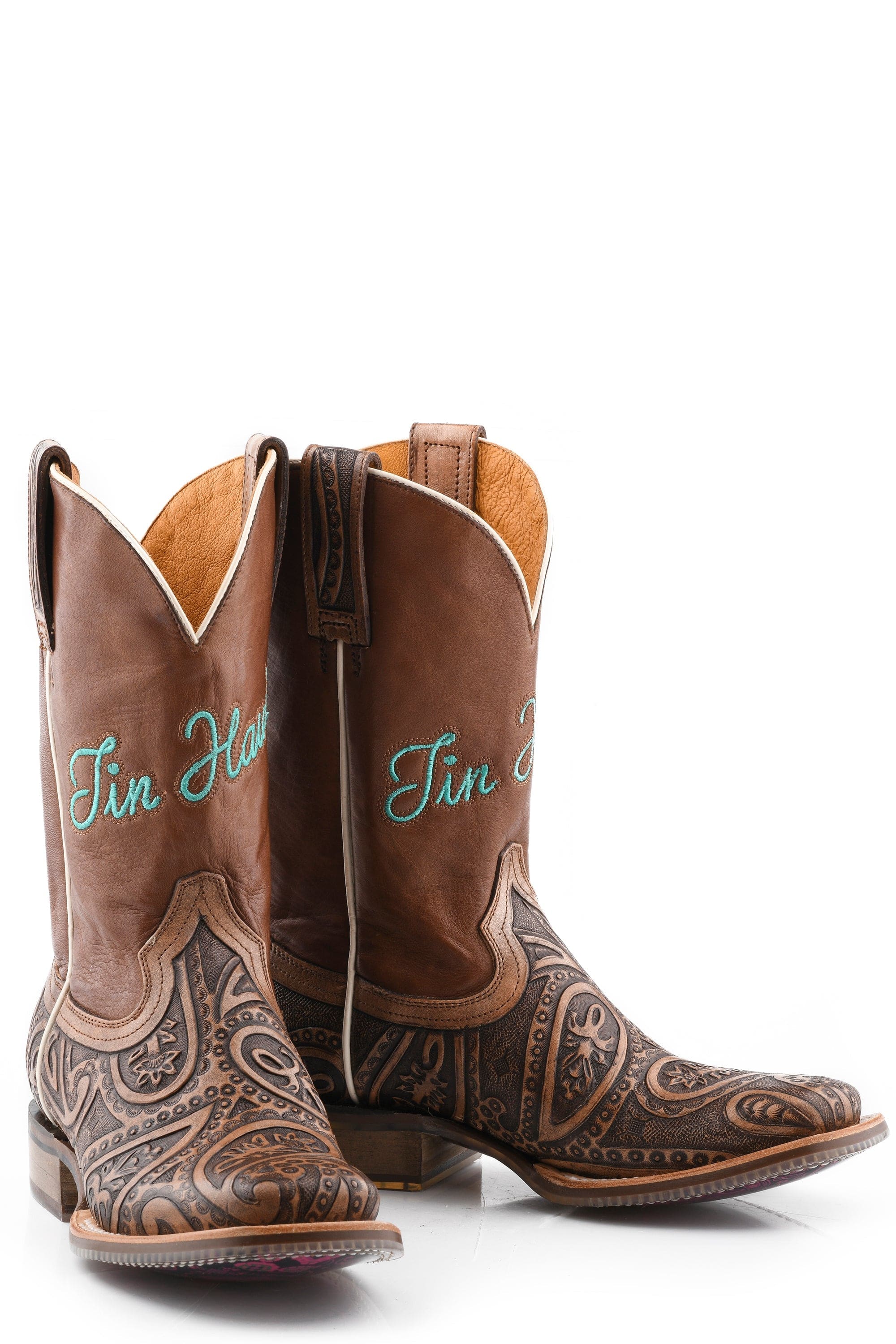 Tin Haul WOMENS PAISLEY QUEEN WITH BANDANA PATCHWORK SOLE - Flyclothing LLC