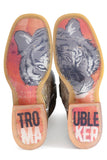 Tin Haul WOMENS GOLDEN TIGER WITH TROUBLE MAKER SOLE - Flyclothing LLC