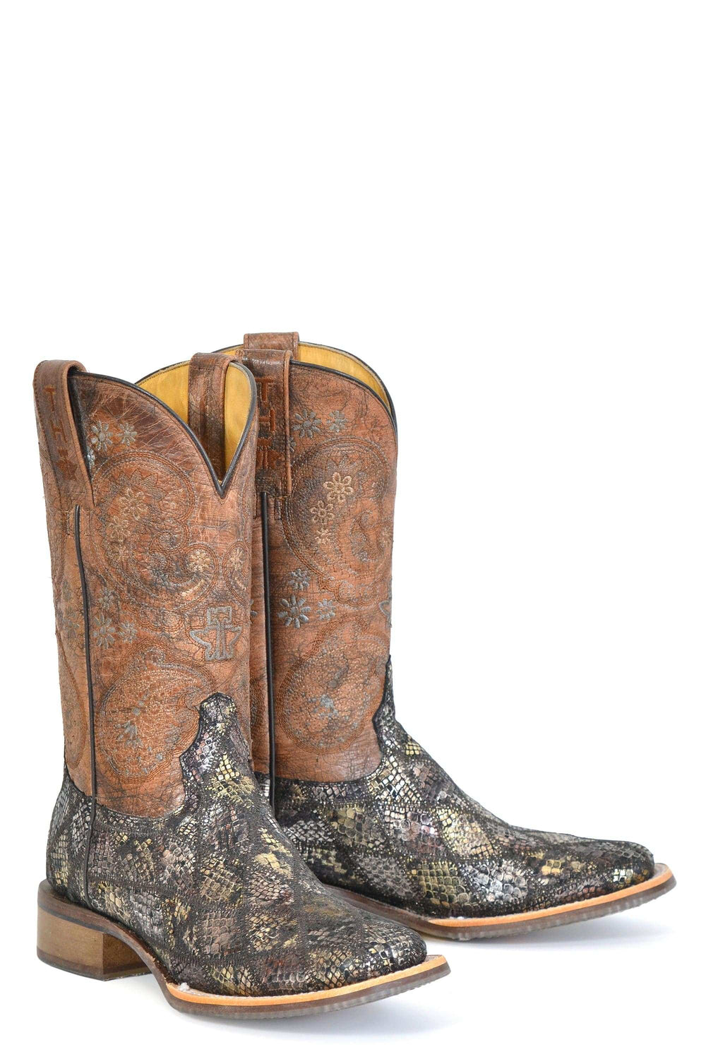 Tin Haul WOMENS PAISLEY PYTHON WITH COUNTRY ROAD SOLE - Tin Haul - Flyclothing LLC