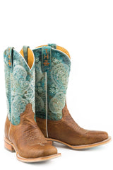 Tin Haul WOMENS YEE WITH HAW WITH PAISLEY CALF SOLE - Tin Haul - Flyclothing LLC