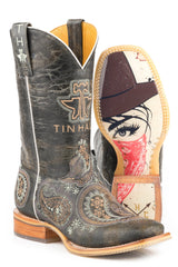 Tin Haul WOMENS BANDANA BANDIT WITH WILD RAG SOLE - Tin Haul