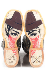 Tin Haul WOMENS BANDANA BANDIT WITH WILD RAG SOLE - Tin Haul - Flyclothing LLC