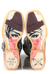 Tin Haul WOMENS BANDANA BANDIT WITH WILD RAG SOLE - Flyclothing LLC