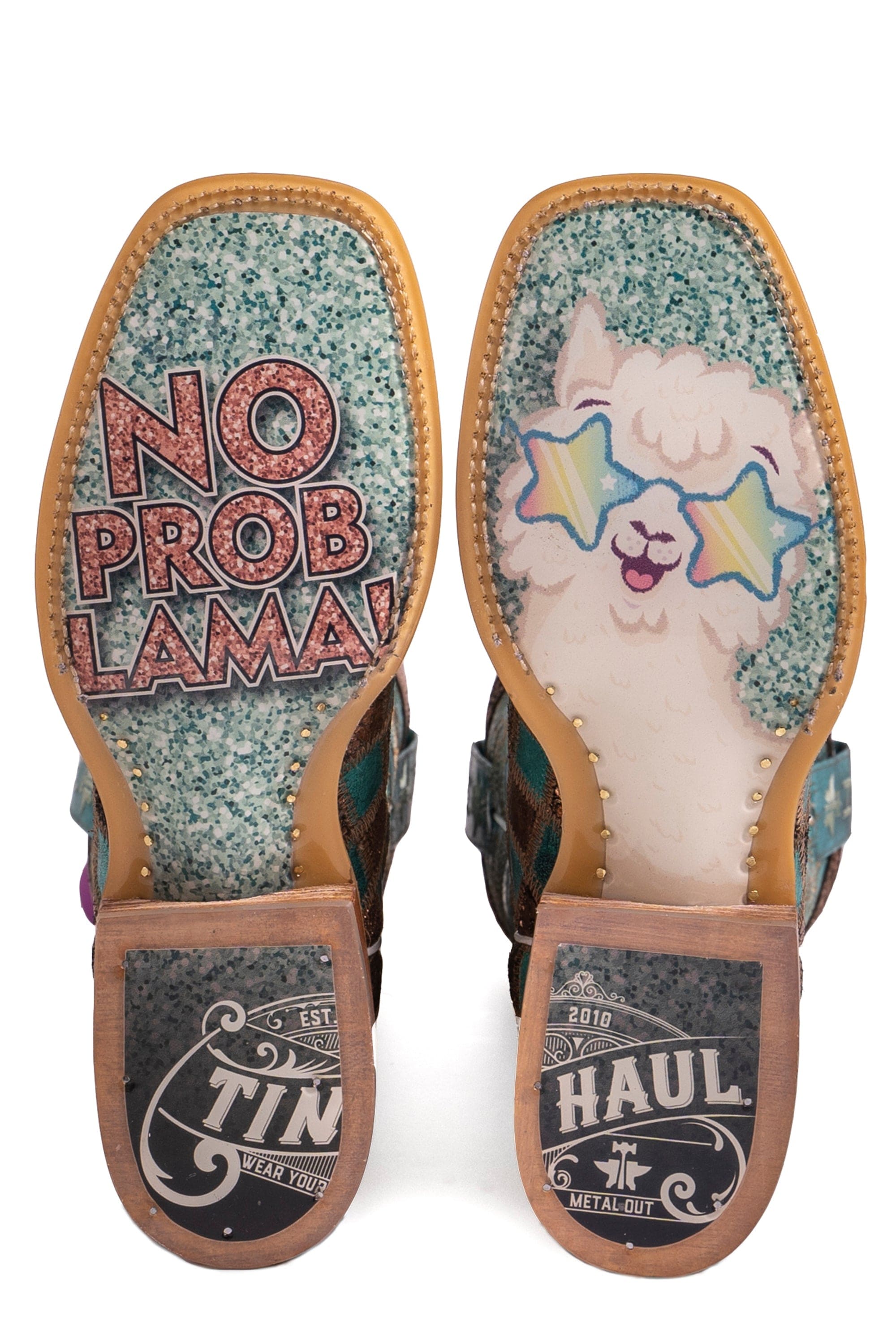 Tin Haul WOMENS NO PROBL-LAMA WITH LLAMA SOLE