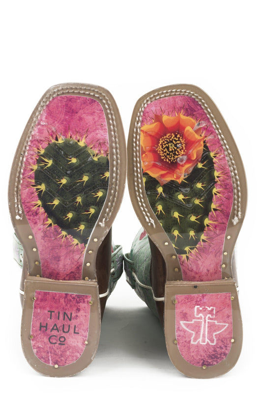Tin Haul Big Girls Cactus With Heartshaped Sole - Flyclothing LLC