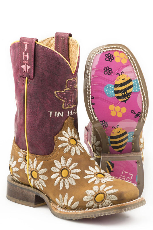 Tin Haul Big Girls Lil Blossom With Bumblebees Sole - Flyclothing LLC
