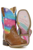 Tin Haul BIG GIRLS RAINBOW SPARKLES WITH MAGICAL STAR SOLE