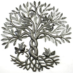 Entwined Tree of Life Metal Wall Art - Croix des Bouquets - Croix des Bouquets