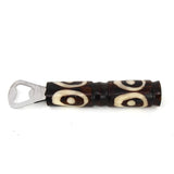 African Batik Bone Bottle Opener, Mixed Designs - Jedando - Flyclothing LLC
