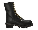 AdTec Men 9" Logger Boots Steel Toe Waterproof - AdTec - Flyclothing LLC