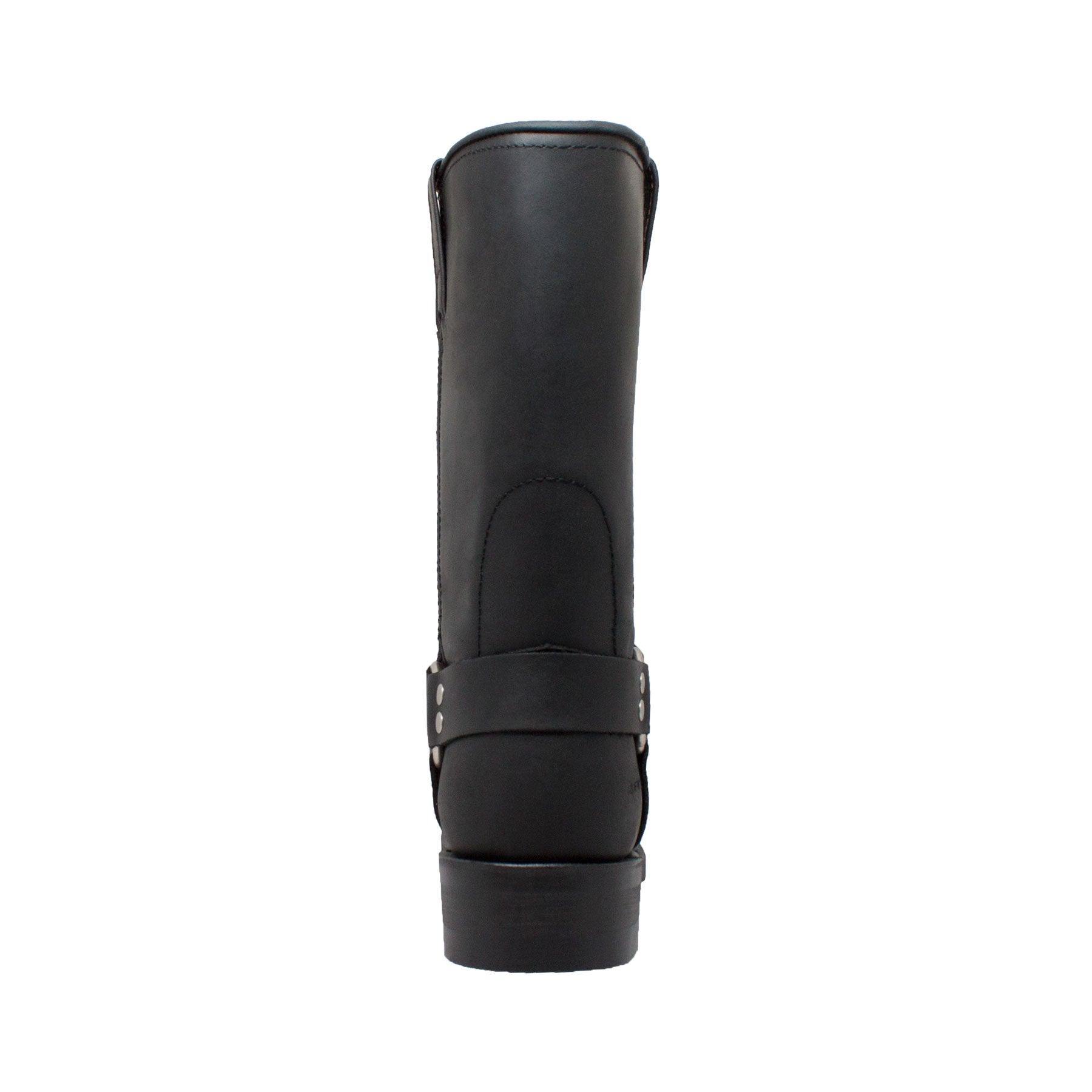 RideTec Men's 13" Harness Zipper Boot Black - RideTecs