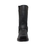 RideTec Men's 13" Harness Zipper Boot Black - RideTecs