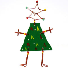 Dancing Girl Christmas Tree Pin - Creative Alternatives - Creative Alternatives