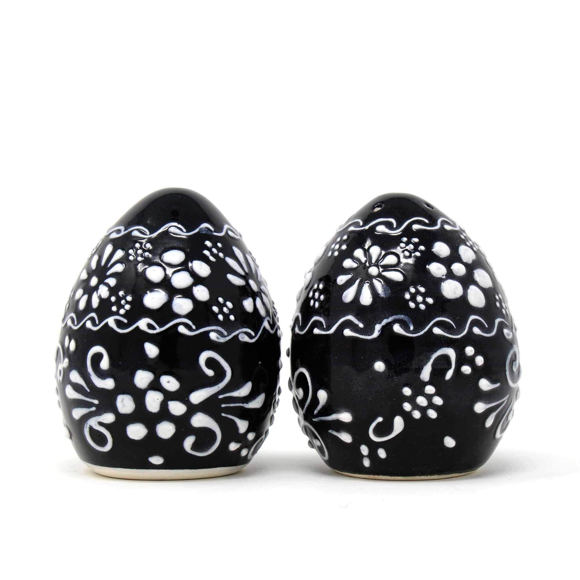 Encantada Handmade Pottery Spice Shakers, Ink - Encantada
