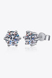 Moissanite Stud Earrings - Trendsi