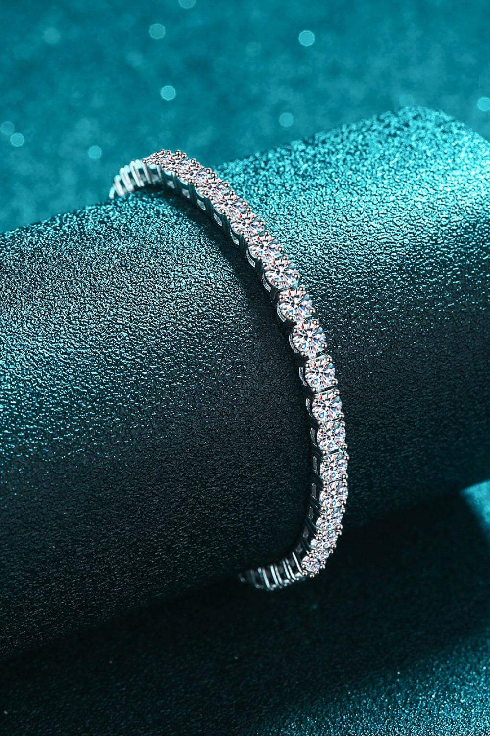 Moissanite Bracelet - Trendsi - Flyclothing LLC