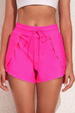 Drawstring Waist Swim Shorts - Trendsi