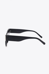 UV400 Rhinestone Trim Cat-Eye Sunglasses - Trendsi - Flyclothing LLC