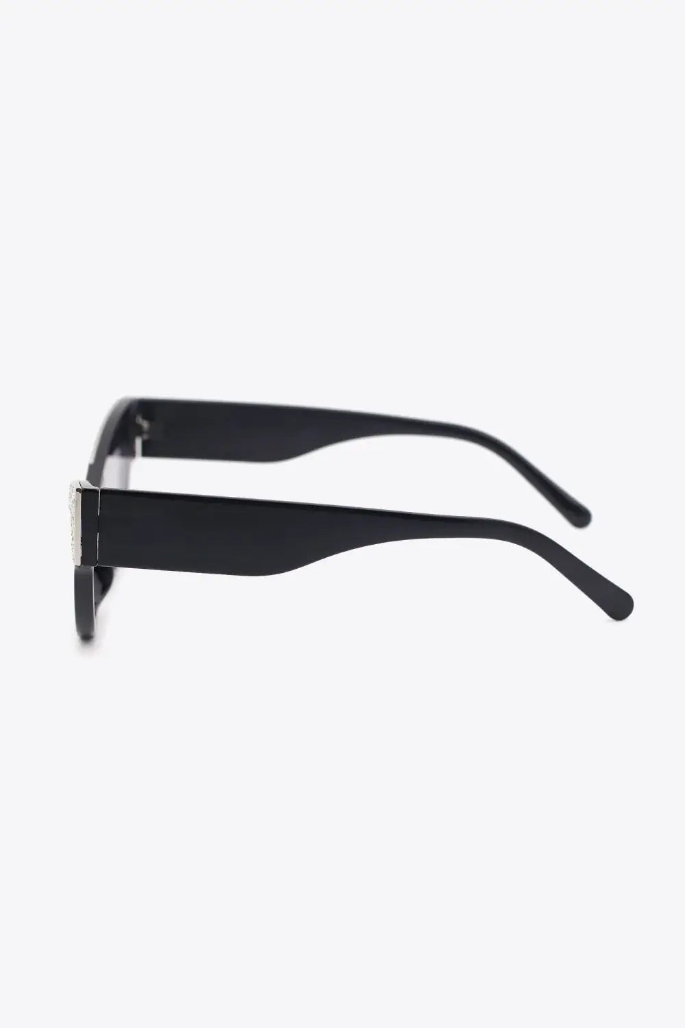 UV400 Rhinestone Trim Cat-Eye Sunglasses - Trendsi - Flyclothing LLC