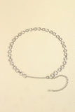 Alloy Lobster Clasp Belt - Trendsi