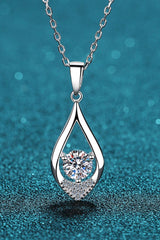 Glamorous Always Moissanite Pendant Necklace - Trendsi
