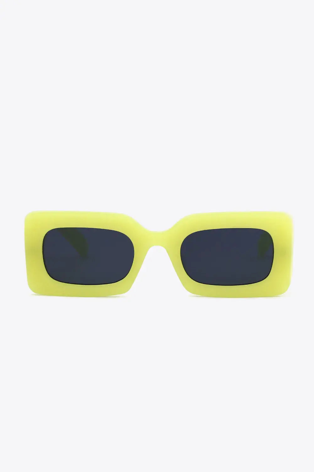 Polycarbonate Frame Rectangle Sunglasses - Trendsi - Flyclothing LLC