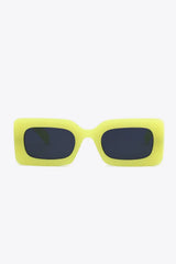 Polycarbonate Frame Rectangle Sunglasses - Trendsi - Flyclothing LLC