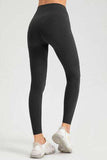 High Waist Skinny Active Pants - Trendsi - Flyclothing LLC