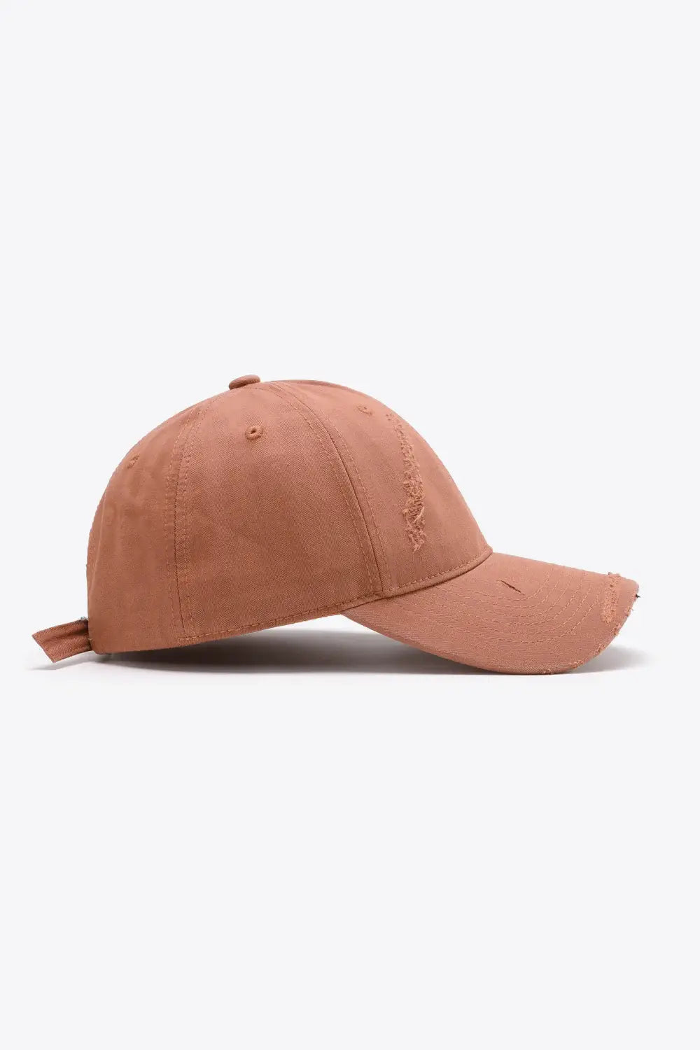 Distressed Adjustable Baseball Cap - Trendsi - Flyclothing LLC